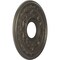 Ekena Millwork Baltimore PVC Medallion (Canopies up to 5 1/4"), 13"OD x 3 1/2"ID x 3/4"P, Metallic Weathered Steel CMP13BADST - alternate 3
